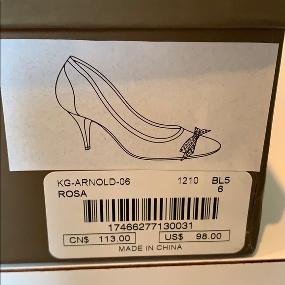 Bebe Rosa Leopard Hair Closed-Toe Heels - Picture 6 of 6